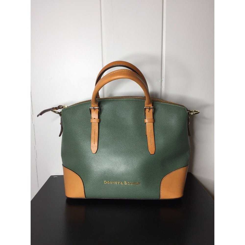 Dooney & Bourke Claremont Domed Satchel Green